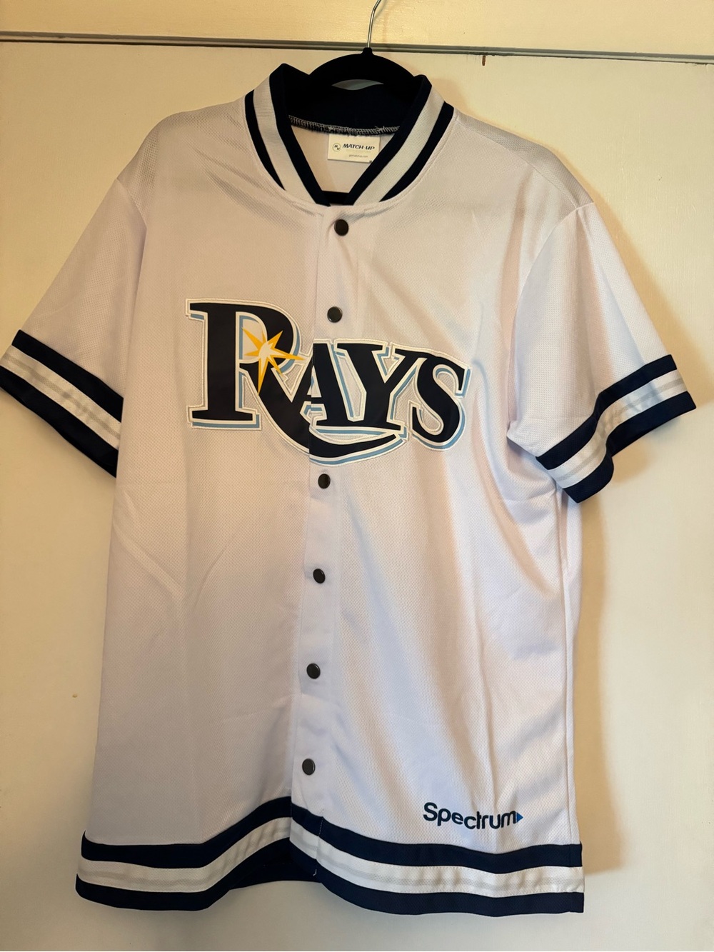 Tampa Bay Rays Baseball Jersey Jacket